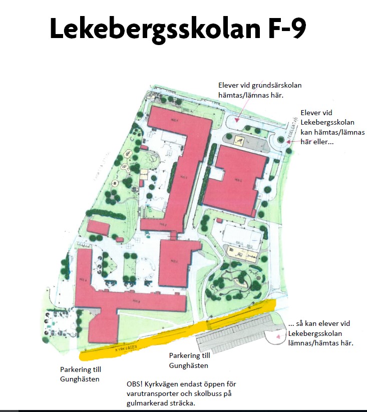 Bild över Lekebergsskolan. 